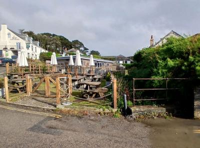 Pilchards and Port Gaverne Pub