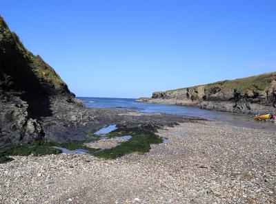 Port Gaverne bay